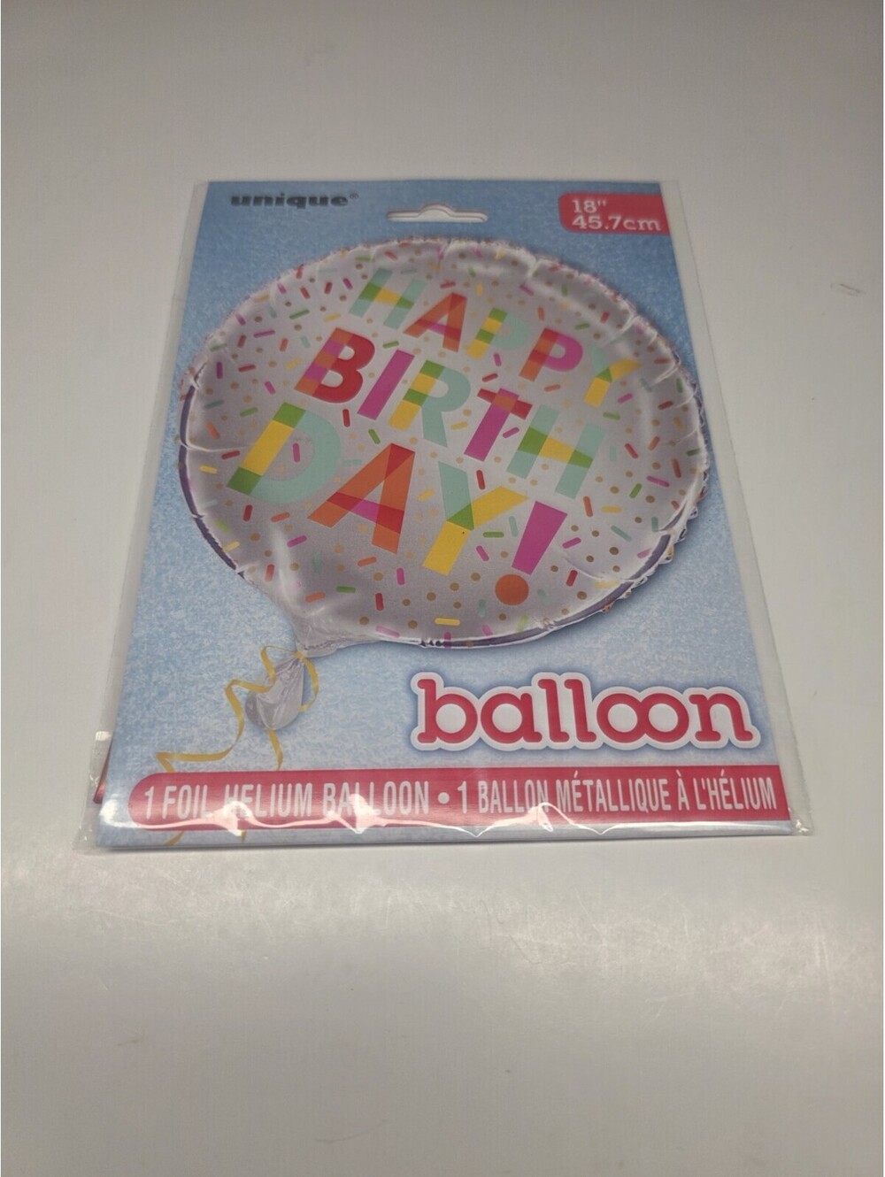 18 inch Happy Birthday Foil Balloons Round Printed Foil Balloon party